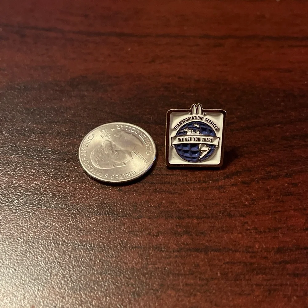 Lot Of 4 McDonald’s Employee Lapel Hat Pins‎
